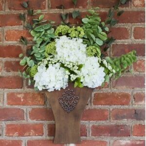 Southern Living at Home Flower Market Door Bucket Hanging Basket